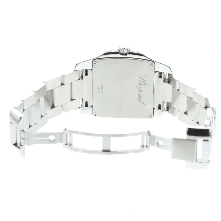 Chopard,Two O Ten 34.80x28.90mm,34.80x28.90mm,Stainless Steel,Silver White,Quartz,Day,Sapphire,118464,118464-3009