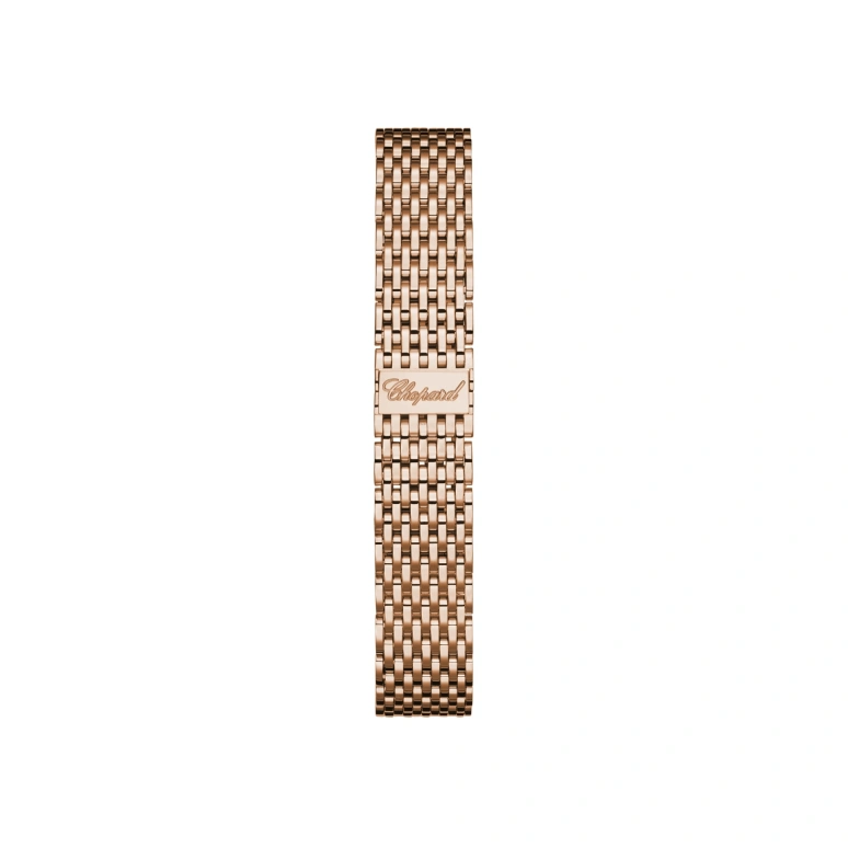 Chopard,Happy Diamonds 30.30mm,30.30mm,Rose Gold,White,Quartz,Sapphire,Crystal Glass,Round,204180,204180-5201