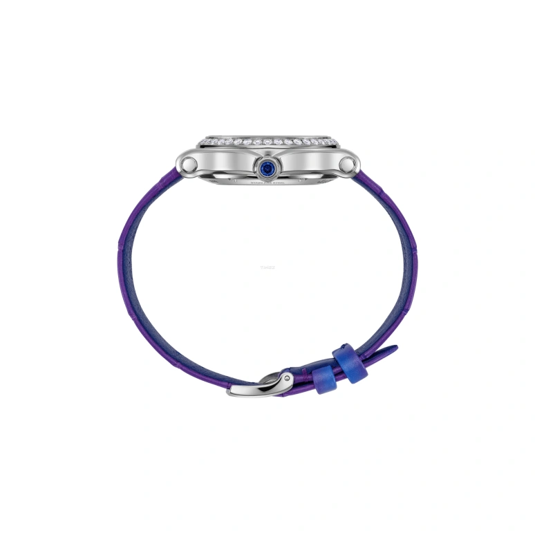 Chopard,Happy Sport 33mm,33mm,Stainless Steel,Blue,Purple,Automatic,42hours,In-house Caliber,278608,278608-3006