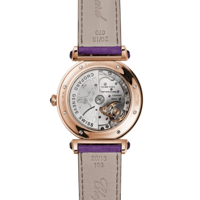 Chopard,IMPERIALE 40mm,40mm,Rose Gold,White,Automatic,60hours,In-house Caliber,384239,384239-5009
