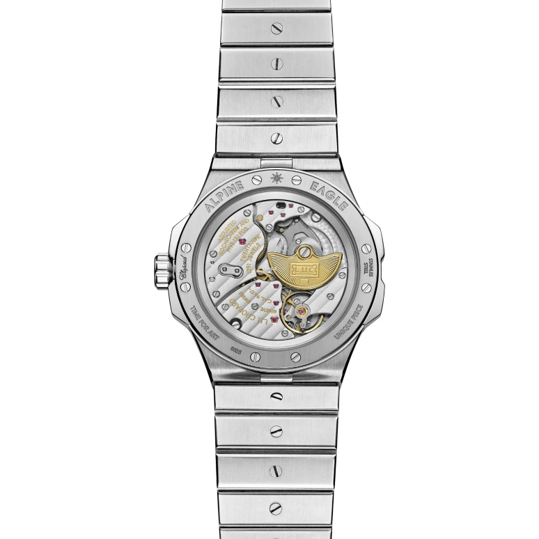 Chopard,Alpine Eagle 41mm,41mm,Stainless Steel,Multi-Color,Brown,Automatic,65hours,In-house Caliber,298635,298635-3001
