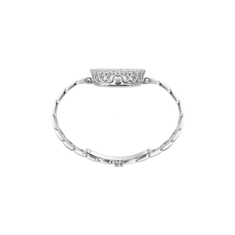 Chopard,L'HEURE DU DIAMANT 30mm,30mm,White Gold,Silver White,Automatic,42hours,In-house Caliber,10A378,10A378-1601