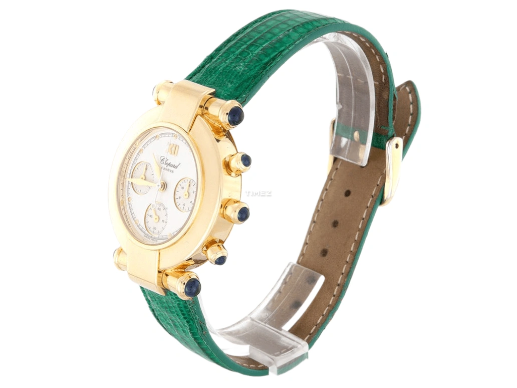 Chopard,IMPERIALE 40mm,40mm,Yellow Gold,White,Quartz,Chronograph,Sapphire,Crystal Glass,383157,383157-0006