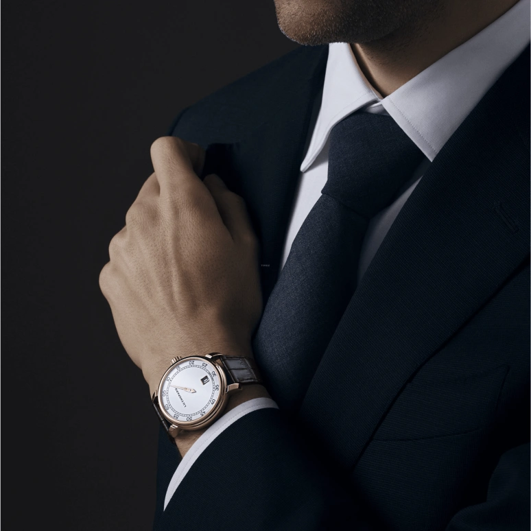 Chopard,L.U.C 40mm,40mm,Rose Gold,Black,Silver White,Handwound,192hours,In-house Caliber,161977,161977-5001