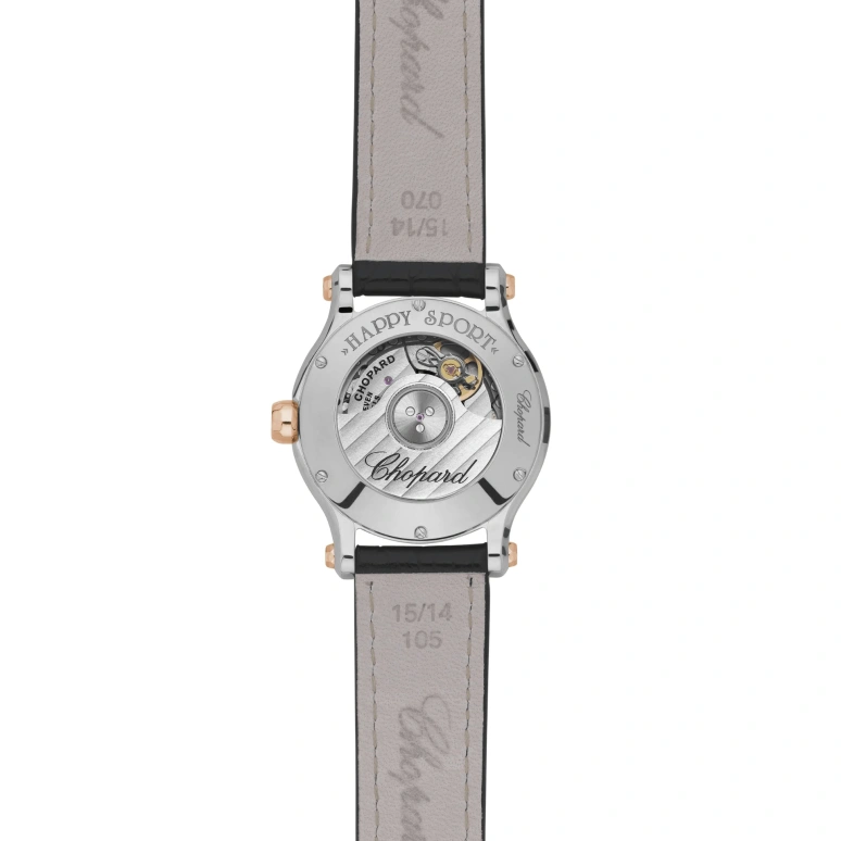 Chopard,Happy Sport 30mm,30mm,Stainless Steel,Rose Gold,Automatic,42hours,In-house Caliber,278573,278573-6015