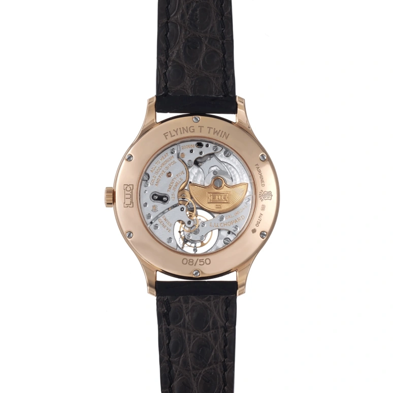 Chopard,L.U.C 40mm,40mm,Rose Gold,Rose,Skeleton,White,Automatic,65hours,In-house Caliber,161978,161978-5001