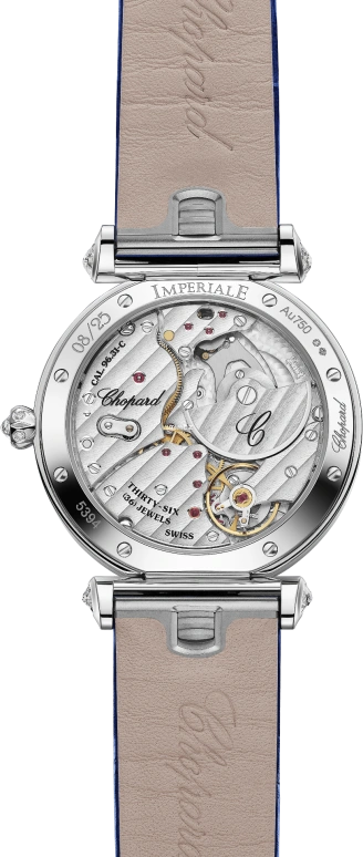 Chopard,IMPERIALE 36mm,36mm,White Gold,Multi-Color,Silver,Automatic,65hours,In-house Caliber,385394,385394-1001