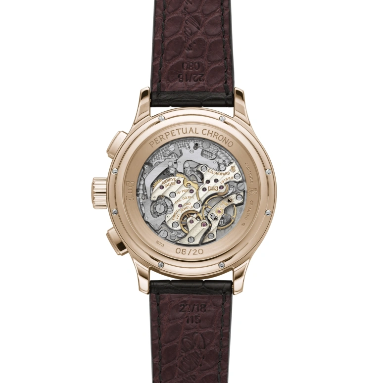 Chopard,L.U.C 45mm,45mm,Rose Gold,Silver,Handwound,Chronograph,Moonphase,Perpetual Calendar,Leap Year,60hours,In-house Caliber,161973,161973-5002