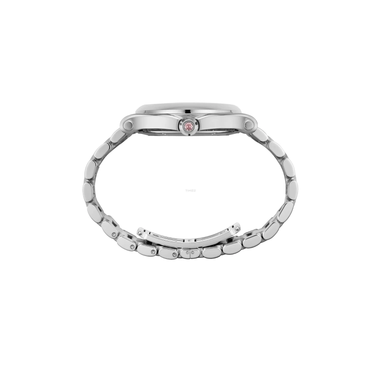Chopard,Happy Sport 36mm,36mm,Stainless Steel,Pink,Quartz,Day,Sapphire,Crystal Glass,278582,278582-3009