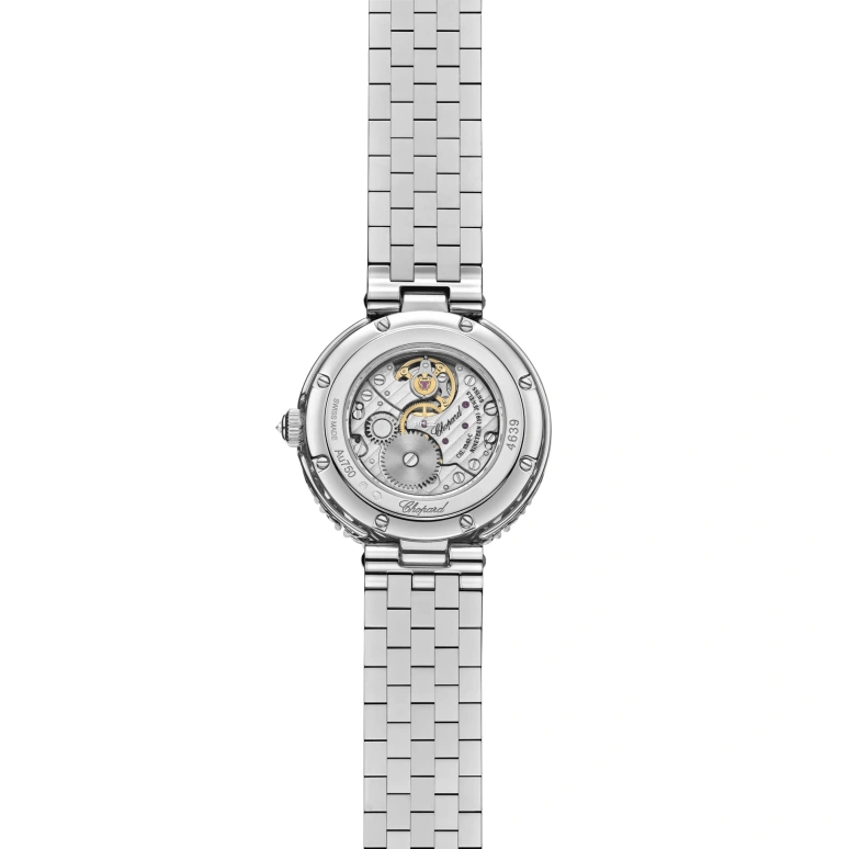 Chopard,L'HEURE DU DIAMANT 26mm,26mm,White Gold,Green,Handwound,Round,Silver,10A178,10A178-1321