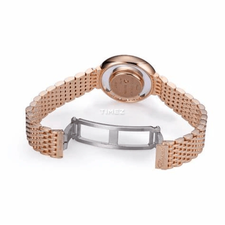 Chopard,Happy Diamonds 25.80mm,25.80mm,Rose Gold,White,Quartz,Sapphire,Round,205691,205691-5201