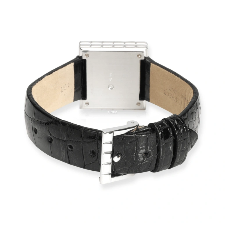 Chopard,Ice Cube' 25mm,25mm,White Gold,Silver,Quartz,Sapphire,Square,127407,127407-1003