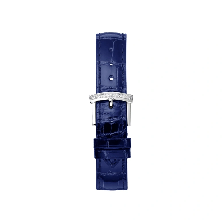 Chopard,L'HEURE DU DIAMANT 30.50x30.50mm,30.50x30.50mm,White Gold,Blue,Automatic,42hours,In-house Caliber,13A386,13A386-1112