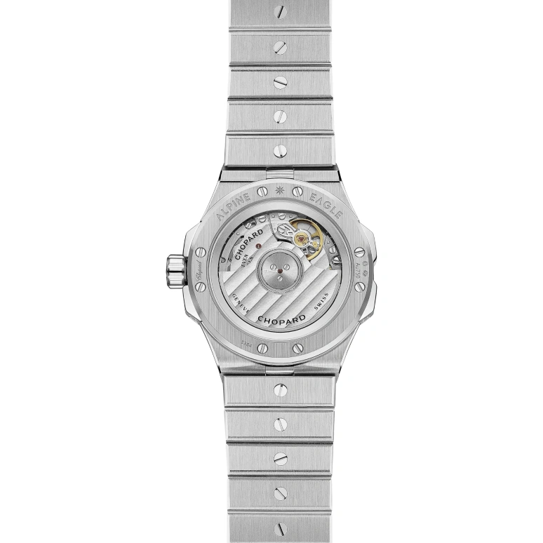 Chopard,Alpine Eagle 33mm,33mm,White Gold,Silver,Automatic,42hours,In-house Caliber,295384,295384-1004