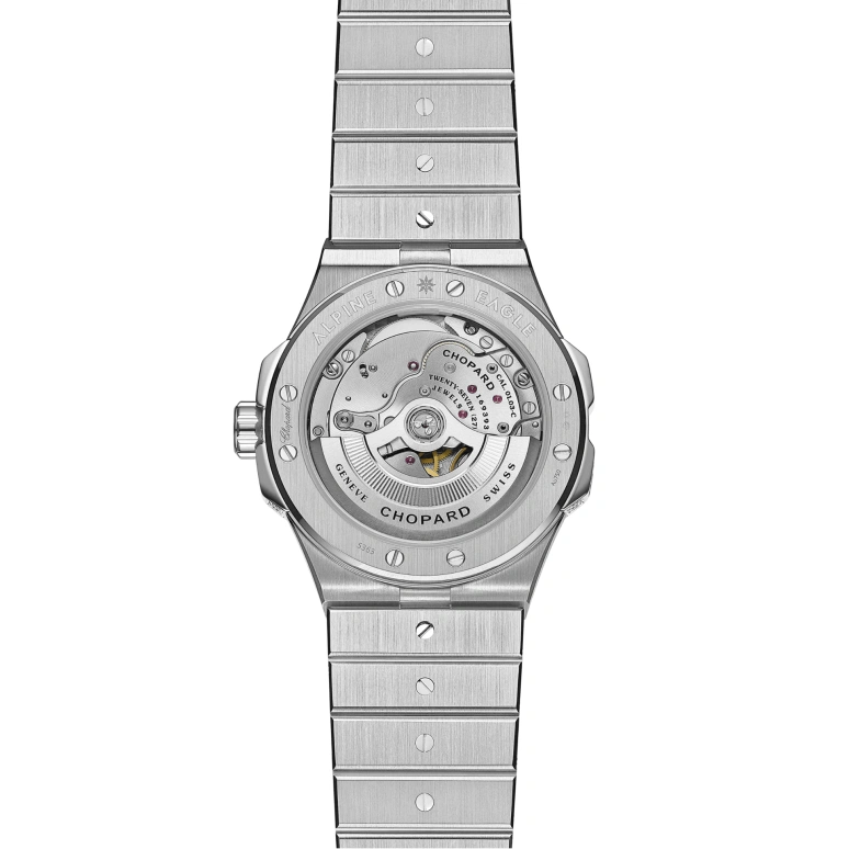 Chopard,Alpine Eagle 41mm,41mm,White Gold,Silver,Automatic,Sapphire,Crystal Glass,Round,295363,295363-1006