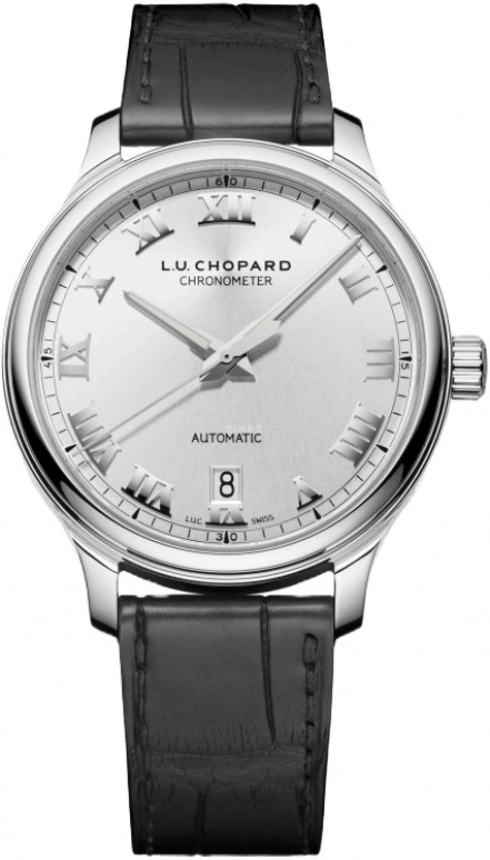 Chopard,L.U.C 42mm,42mm,Stainless Steel,Silver,Automatic,Date,60hours,168558,168558-3001