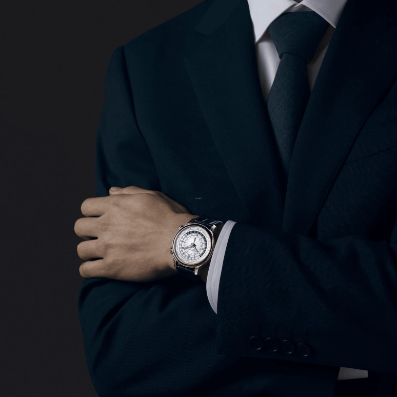 Chopard,L.U.C 42mm,42mm,Rose Gold,Luminous,White,Black,Silver,Blue,Gold,Red,Automatic,GMT,跳分,161942,161942-5001