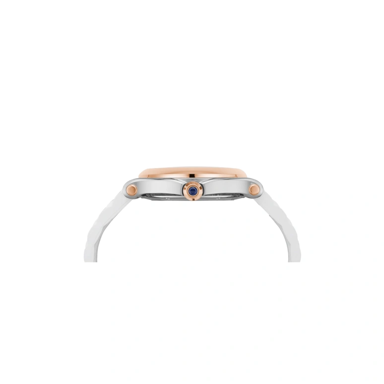 Chopard,Happy Sport 36mm,36mm,Stainless Steel,White,Sapphire,Crystal Glass,Closed,278582,278582-6001