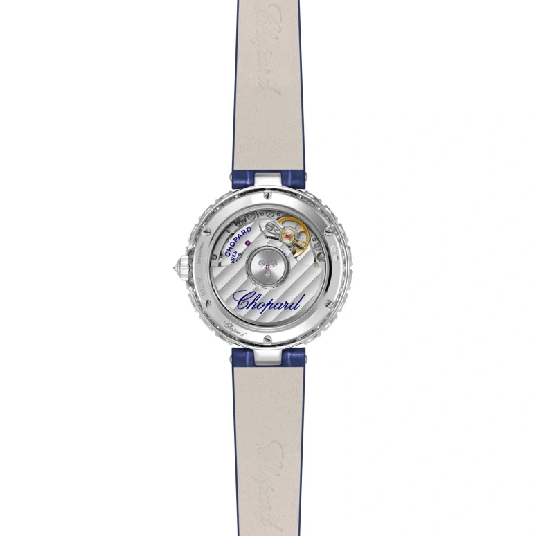 Chopard,L'HEURE DU DIAMANT 30mm,30mm,White Gold,Green,Automatic,42hours,In-house Caliber,13A378,13A378-1001