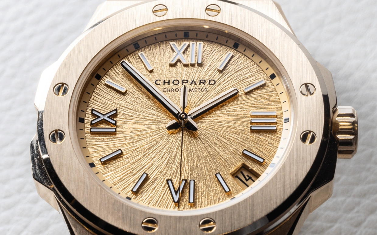 Chopard,Alpine Eagle 41mm,41mm,Yellow Gold,Gold,Automatic,Day,Sapphire,295363,295363-0001