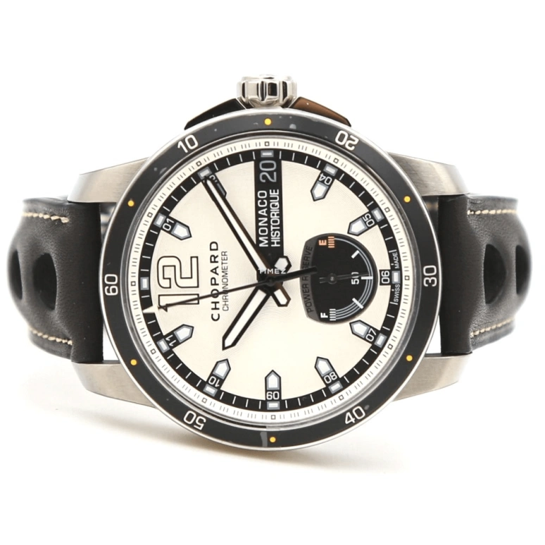 Chopard,Classic Racing 44.50mm,44.50mm,Titanium,Titanium Gold,Silver,Automatic,Day,Power Reserve Indicator,168569,168569-3004