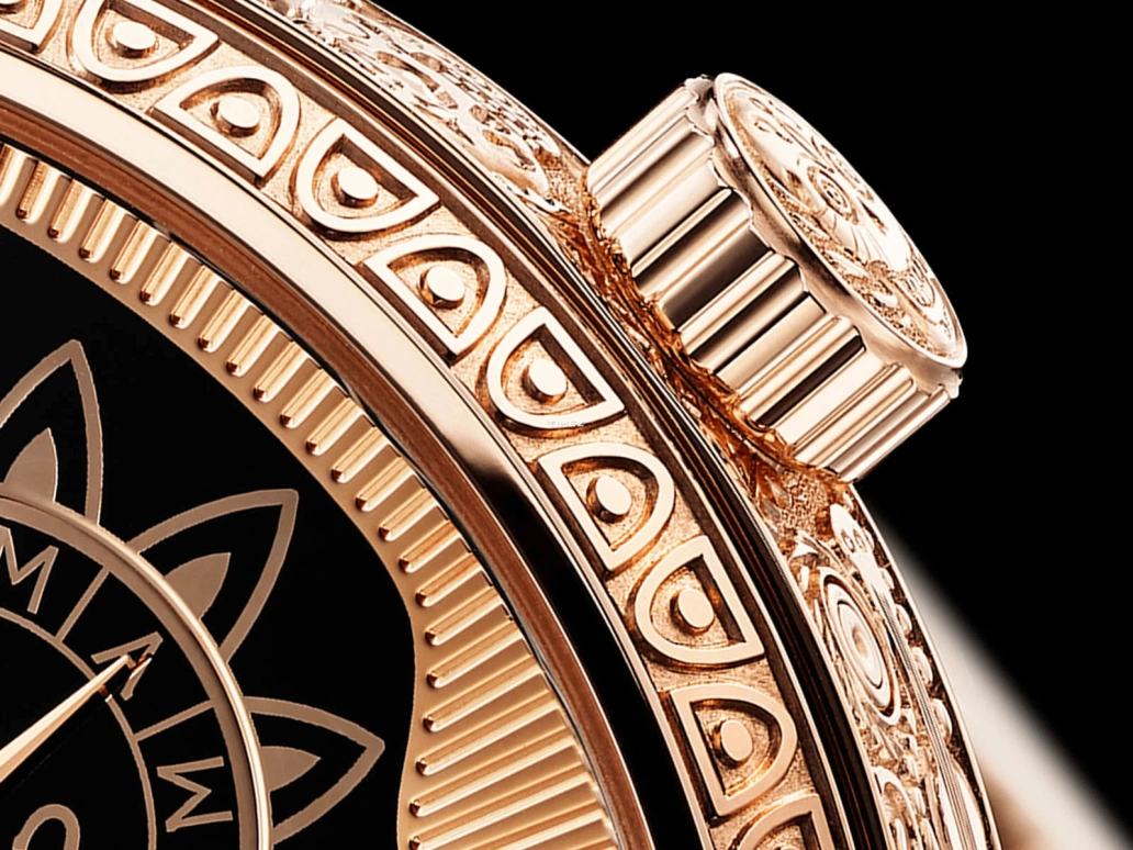 Chopard,L.U.C 43mm,43mm,Rose Gold,Black,Handwound,Leap Year,Annual Calendar,Month,Date,216hours,In-house Caliber,161941,161941-5005