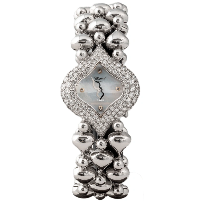 Chopard,Other ,White Gold,White,Quartz,Other,Silver,106813,106813-1001