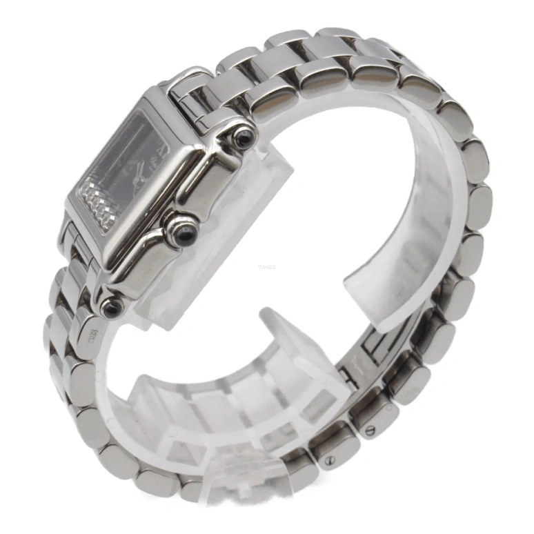 Chopard,Happy Sport 23mm,23mm,Stainless Steel,Black,Quartz,Sapphire,Crystal Glass,Square,27,27/8893-23