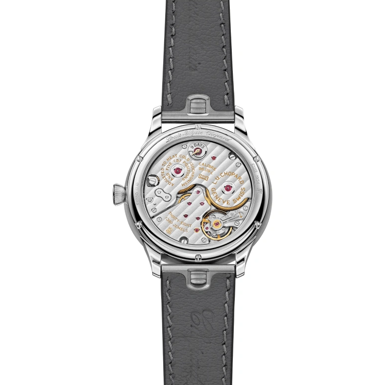 Chopard,L.U.C 39mm,39mm,Platinum,Blue,Handwound,Day,Power Reserve Indicator,161954,161954-9001