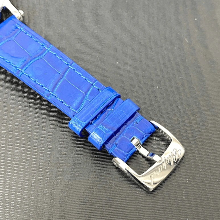 Chopard,Happy Diamonds 36mm,36mm,Stainless Steel,Blue,Automatic,Day,Sapphire,Crystal Glass,278559,278559-3020