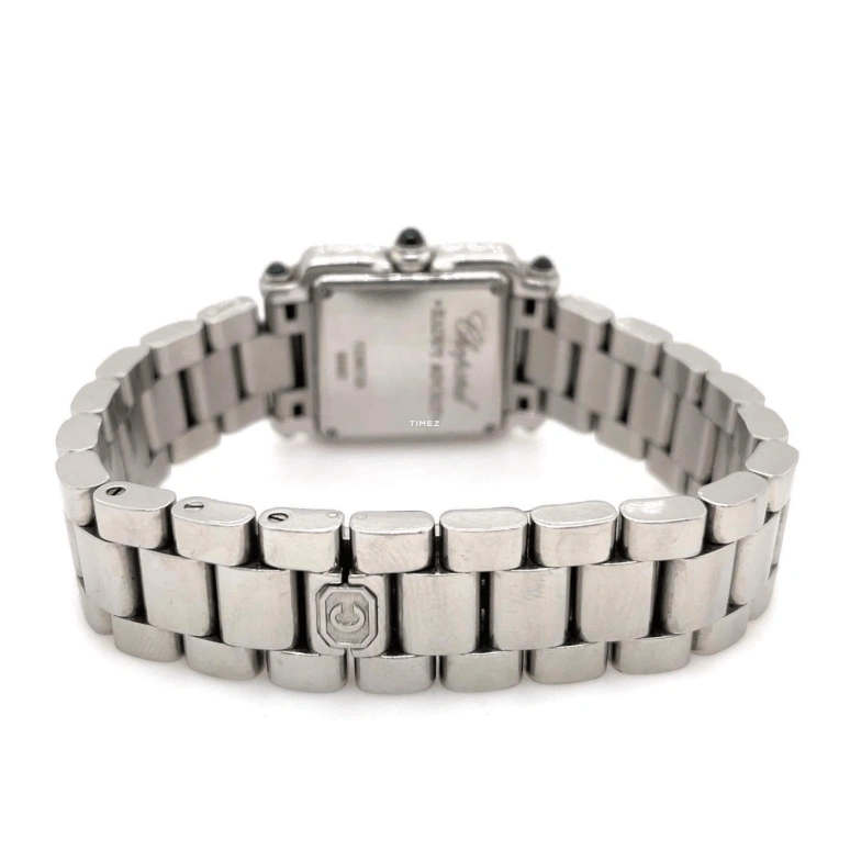 Chopard,Ladies' 26mm,26mm,Stainless Steel,Silver White,Quartz,Sapphire,Crystal Glass,Square,27,27/8895-23/11
