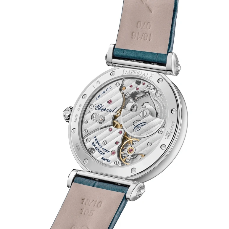 Chopard,IMPERIALE 36mm,36mm,White Gold,Multi-Color,Automatic,65hours,In-house Caliber,385392,385392-1001