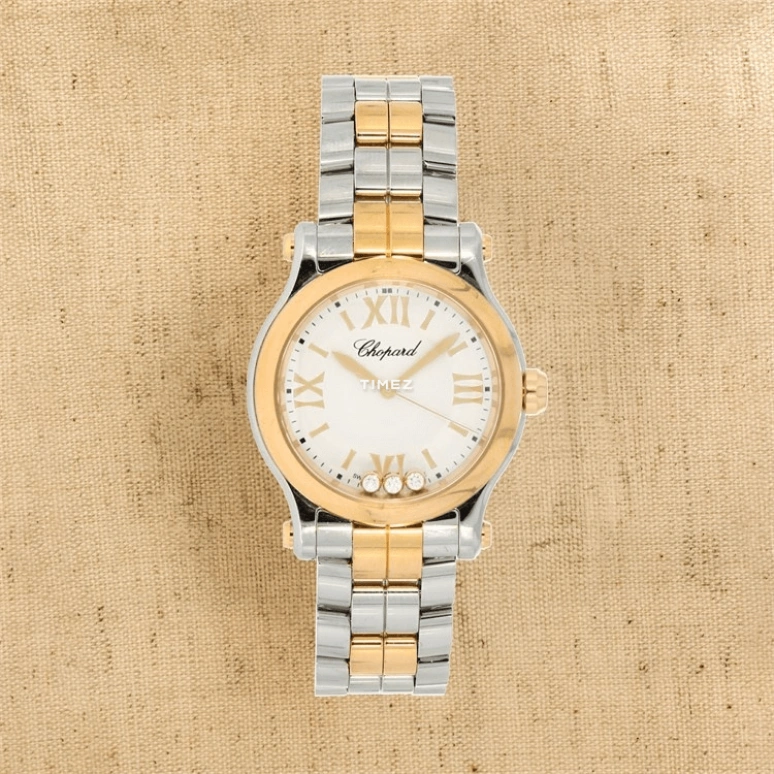Chopard,Happy Sport 30mm,30mm,Stainless Steel,White,Quartz,Sapphire,Round,278590,278590-6002