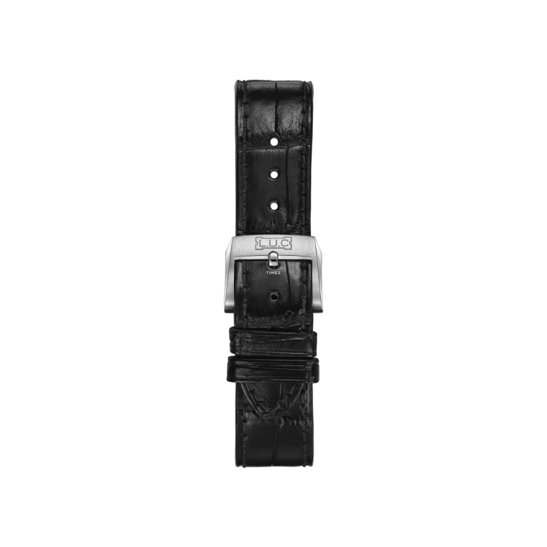 Chopard,L.U.C 40mm,40mm,White Gold,Black,Handwound,Day,Round,161977,161977-1001