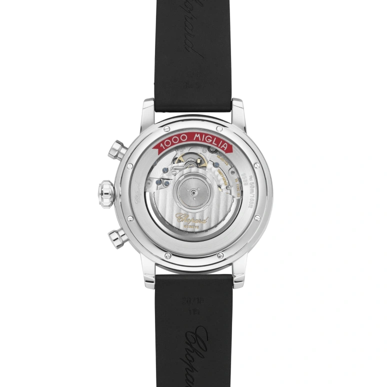 Chopard,Mille Miglia 42mm,42mm,Stainless Steel,Black,Automatic,Chronograph,Day,168589,168589-3002