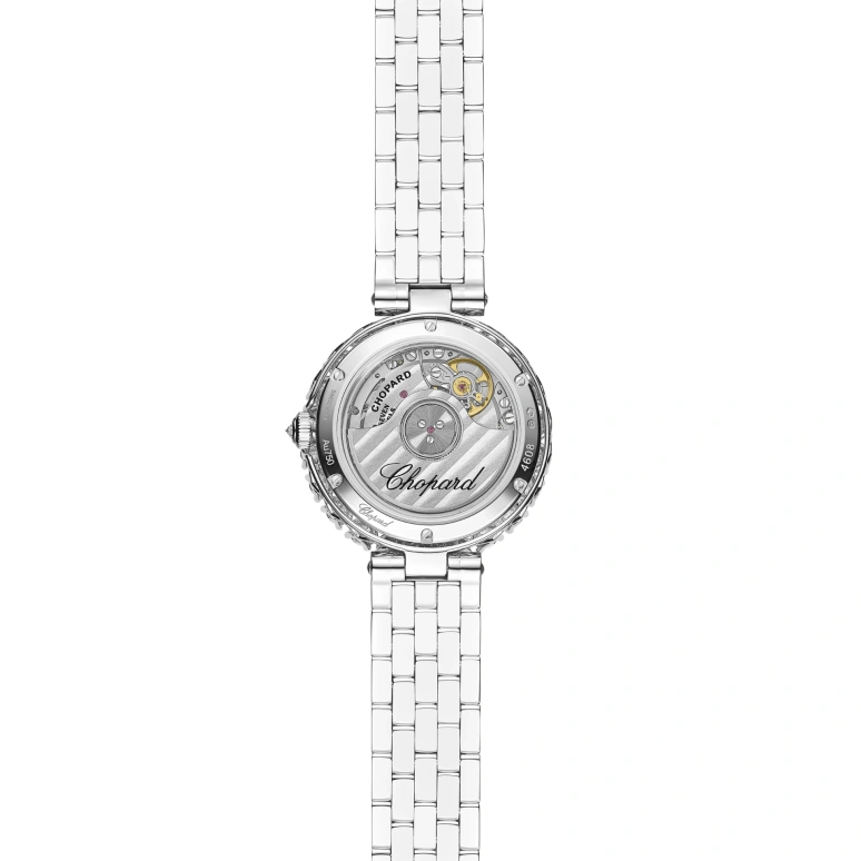 Chopard,L'HEURE DU DIAMANT 30mm,30mm,White Gold,Silver White,Automatic,42hours,In-house Caliber,10A378,10A378-1601