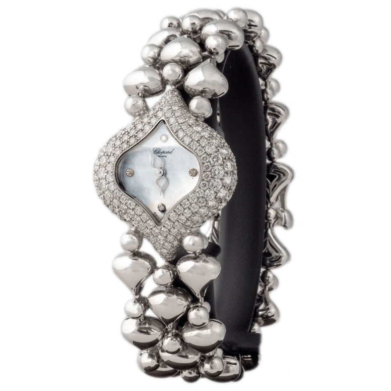 Chopard,Other ,White Gold,White,Quartz,Other,Silver,106813,106813-1001