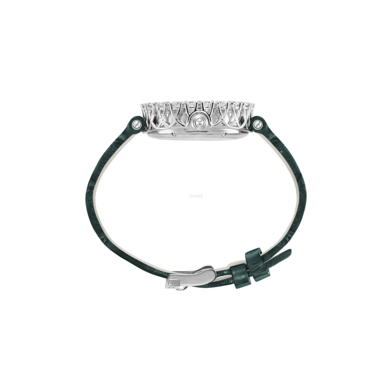 Chopard,L'HEURE DU DIAMANT 30mm,30mm,White Gold,Green,Automatic,42hours,In-house Caliber,13A378,13A378-1001