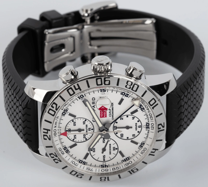 Chopard,Mille Miglia 42.20mm,42.20mm,Stainless Steel,White,Automatic,Chronograph,Day,16,16/8992/3