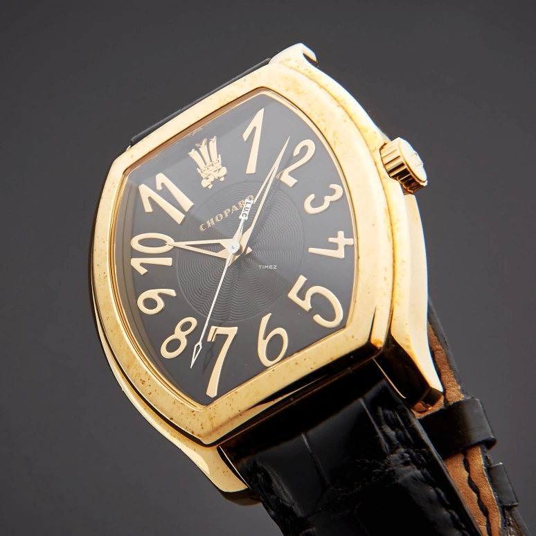 Chopard,L.U.C 40x48mm,40x48mm,Rose Gold,Black,Automatic,Sapphire,Tonneau,162235,162235-5006