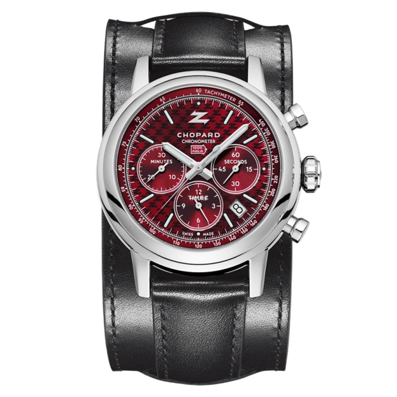 Chopard,Mille Miglia 42mm,42mm,Stainless Steel,Red,Automatic,Chronograph,Day,168589,168589-3020