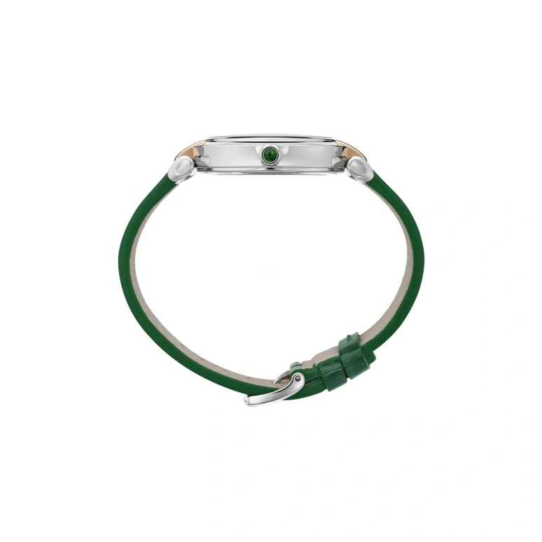 Chopard,IMPERIALE 36mm,36mm,Stainless Steel,Rose Gold,Green,Quartz,Day,Sapphire,Crystal Glass,388532,388532-6006