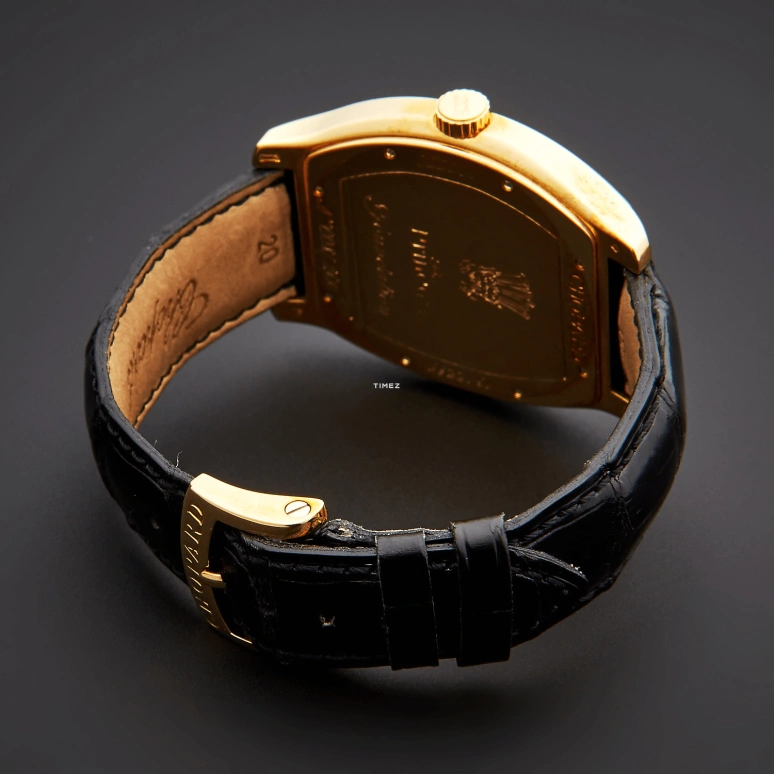 Chopard,L.U.C 40x48mm,40x48mm,Rose Gold,Black,Automatic,Sapphire,Tonneau,162235,162235-5006