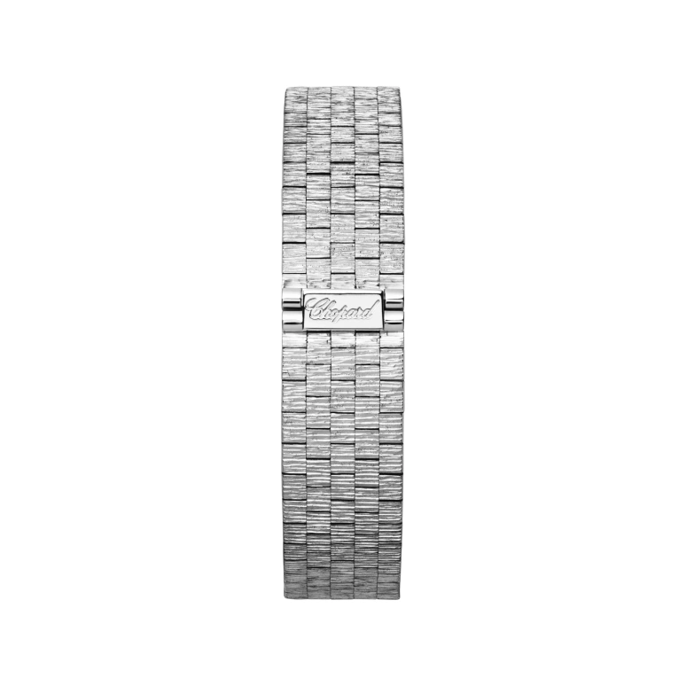 Chopard,L'HEURE DU DIAMANT 27.50x40.50mm,27.50x40.50mm,White Gold,Black,Quartz,Sapphire,Crystal Glass,Oval,10A376,10A376-1008