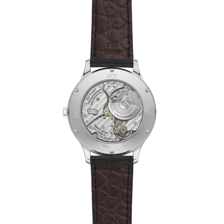 Chopard,L.U.C 40mm,40mm,Stainless Steel,White,Automatic,In-house Caliber,Sapphire,Crystal Glass,168591,168591-3001