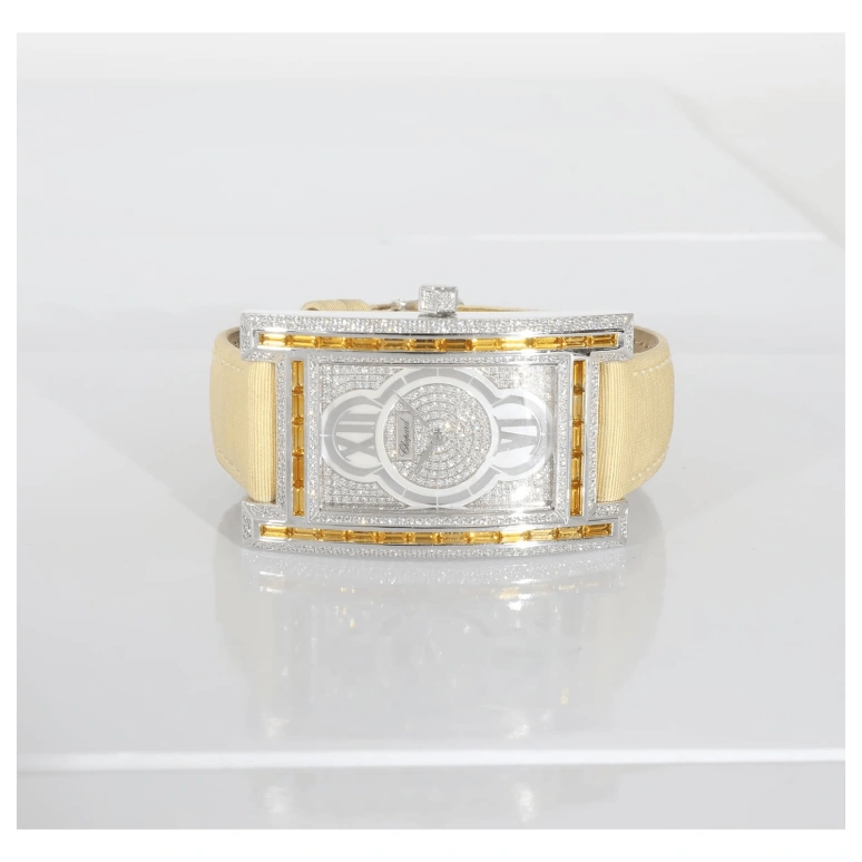 Chopard,Classic 32mm,32mm,White Gold,Silver,Quartz,Sapphire,Rectangular,17,17/3560/8-02