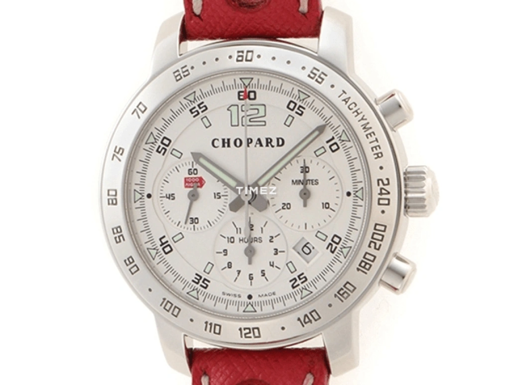 Chopard,Classic Racing 40mm,40mm,Stainless Steel,White,Automatic,Chronograph,Day,168933,168933-3001