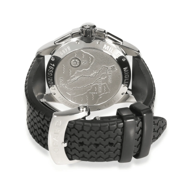 Chopard,Mille Miglia 44mm,44mm,Stainless Steel,Grey,Automatic,Chronograph,Day,168489,168489-3001