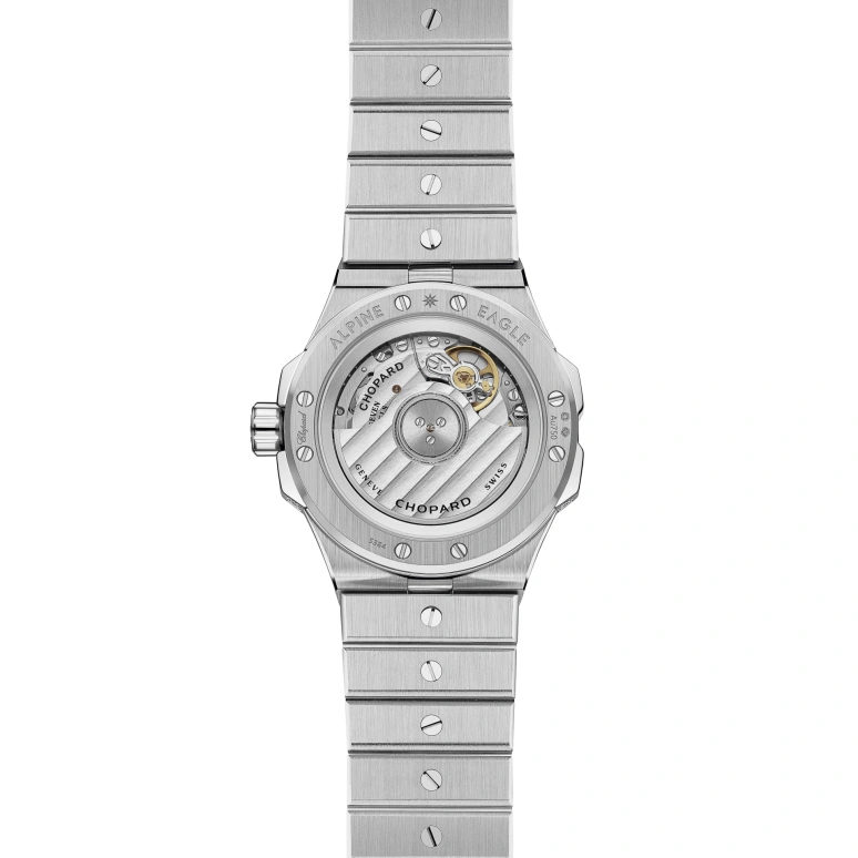 Chopard,Alpine Eagle 33mm,33mm,White Gold,White,Automatic,Round,Silver,295384,295384-1003
