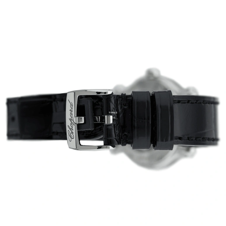 Chopard,Happy Diamonds 30mm,30mm,Stainless Steel,Silver White,Automatic,42hours,Sapphire,Crystal Glass,278573,278573-3001